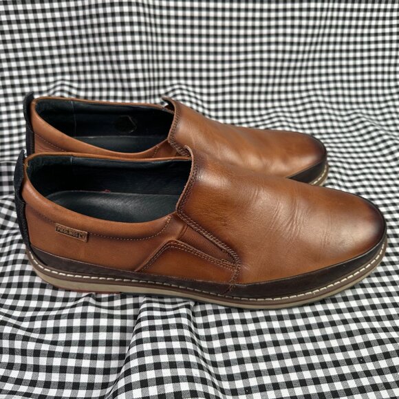 Pikolinos Berna Brown Leather Casual Work Office Loafer Shoe Men's EU 42 / US 9 - Picture 6 of 6